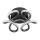 Globo - LED griestu lampa LED/24W/230V 2700/4000/6000K diametrs 26 cm melna