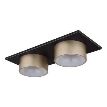 Globo - LED griestu lampa LED/24W/230V 3000K 46x20 cm bēša