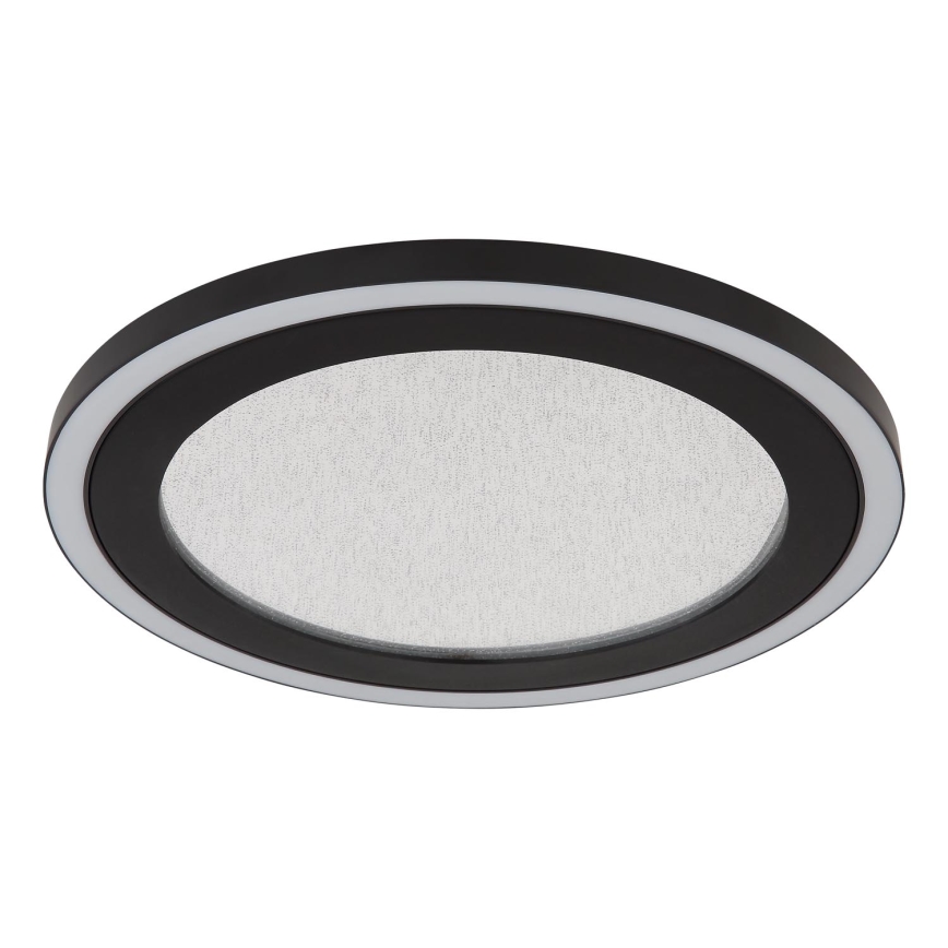 Globo - LED Griestu lampa LED/24W/230V 4000K d. 34 cm melna
