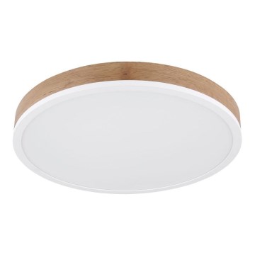 Globo - LED Griestu lampa LED/24W/230V d. 45 cm brūna