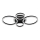 Globo - LED griestu lampa LED/40W/230V 2700/4500/6500K diam. 35,5x53 cm melna
