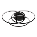 Globo - LED Griestu lampa LED/40W/230V 4000K d. 45,6 cm melna