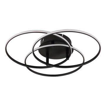 Globo - LED Griestu lampa LED/40W/230V 4000K d. 45,6 cm melna