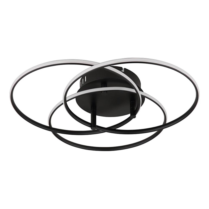 Globo - LED Griestu lampa LED/40W/230V 4000K d. 45,6 cm melna