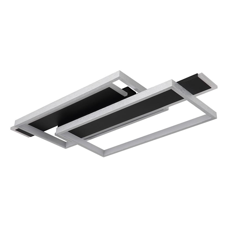 Globo - LED Griestu lampa LED/40W/230V 62x27 cm matēts hroms/melna