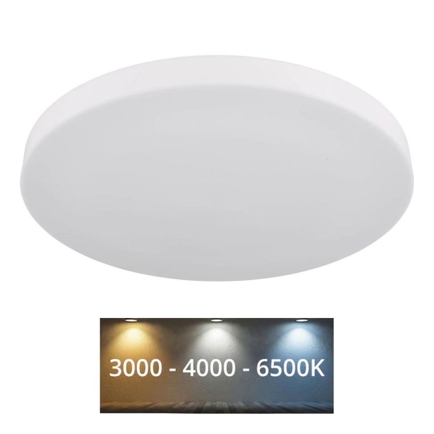 Globo - LED Griestu lampa LED/50W/230V 3000K/4000K/6500K d. 50 cm balta
