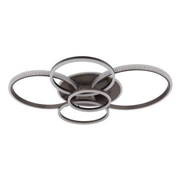 Globo - LED Griestu lampa LED/70W/230V 3000K 88x110 cm antracīta
