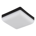 Globo - LED Griestu lampa LED/8W/230V 4000K 12x12 cm melna