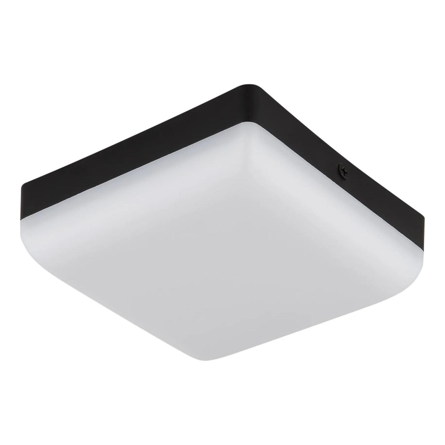 Globo - LED Griestu lampa LED/8W/230V 4000K 12x12 cm melna
