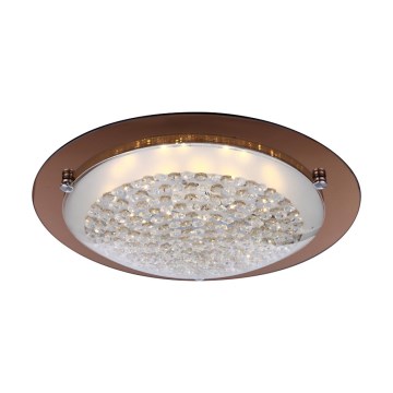 Globo - LED Kristāla griestu gaismeklis LED/18W/230V