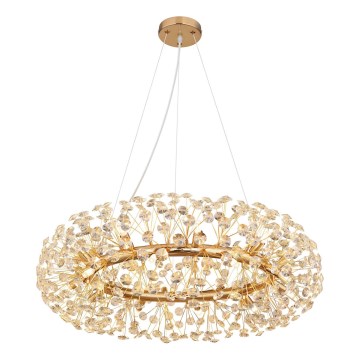 Globo - LED Kristāla lustra ar auklu 20xG9/3,5W/230V