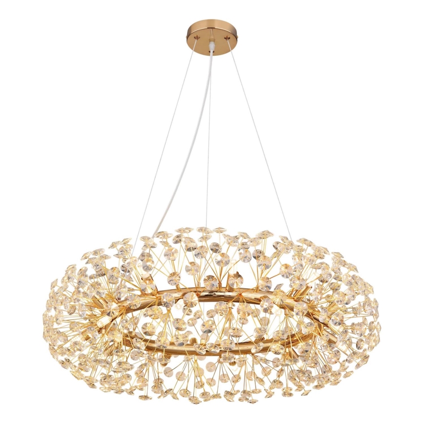 Globo - LED Kristāla lustra ar auklu 20xG9/3,5W/230V