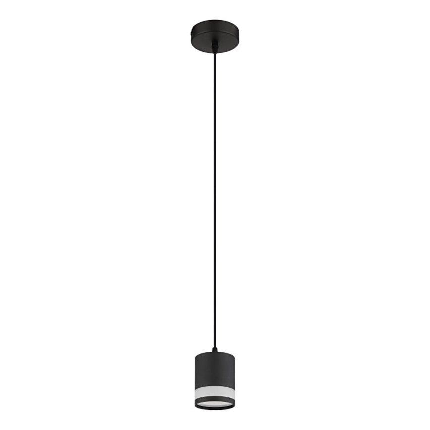 Globo - LED Lustra ar auklu 1xGX53/7W/230V 3000K melna