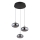 Globo - LED Lustra ar auklu 3xLED/6W/230V