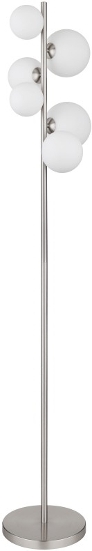 Globo - LED Lustra ar auklu 6xG9/3,5W/230V balta