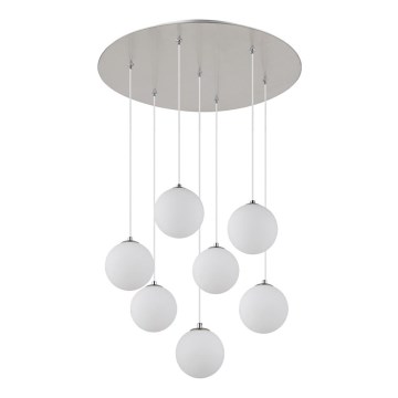 Globo - LED Lustra ar auklu 7xG9/3,5W/230V balta
