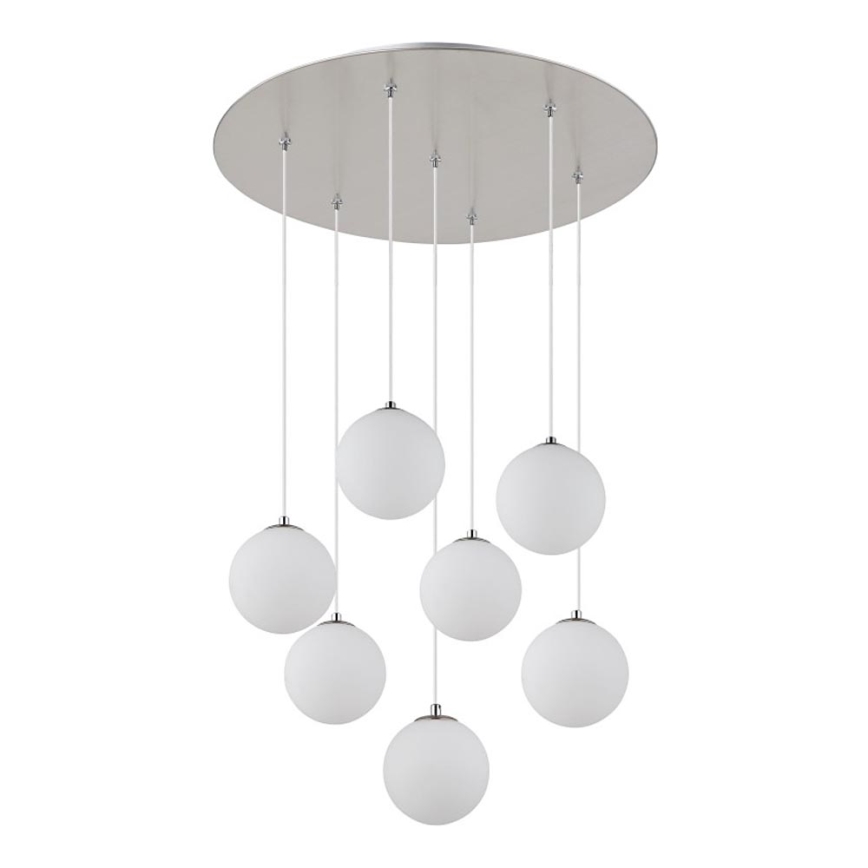 Globo - LED Lustra ar auklu 7xG9/3,5W/230V balta
