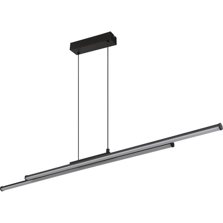Globo - LED Lustra ar auklu LED/24W/230V 3000K melna
