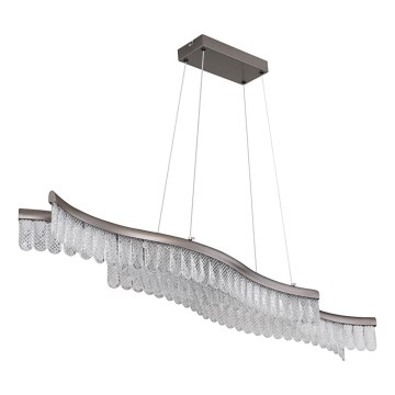Globo - LED Lustra ar auklu LED/35W/230V 3200K matēts hroms