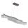 Globo - LED Lustra ar auklu LED/35W/230V 3200K matēts hroms