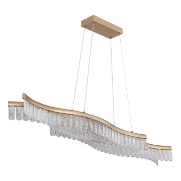 Globo - LED Lustra ar auklu LED/35W/230V 3200K zelta