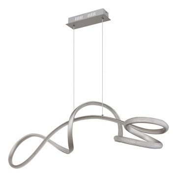 Globo - LED Lustra ar auklu LED/40W/230V matēts hroms