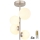 Globo - LED Lustra ar stieni 4xG9/3W/230V matēts hroms