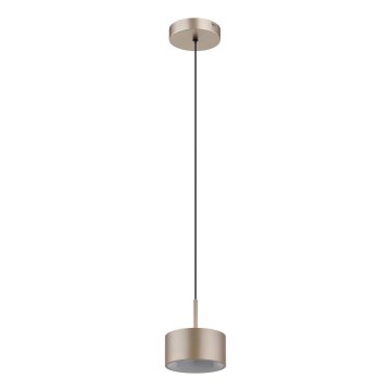 Globo - LED lustra ar trosi LED/12W/230V 3000K Ø 15 cm misiņš