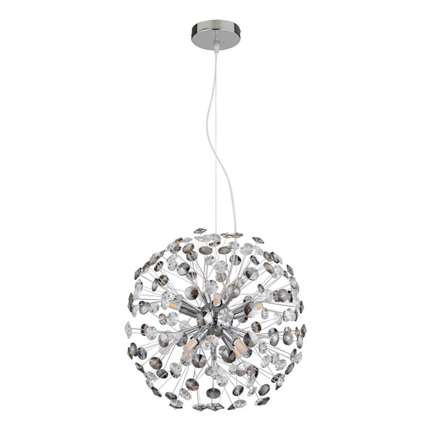 Globo - LED lustra uz stieples 8xG9/3,5W/230V spīdīgs hroms