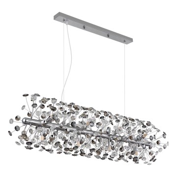 Globo - LED lustra uz troses 12xG9/3,5W/230V spīdīgs hroms
