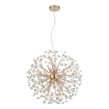 Globo - LED lustra uz troses 9xG9/3,5W/230V Ø 60 cm zeltaina