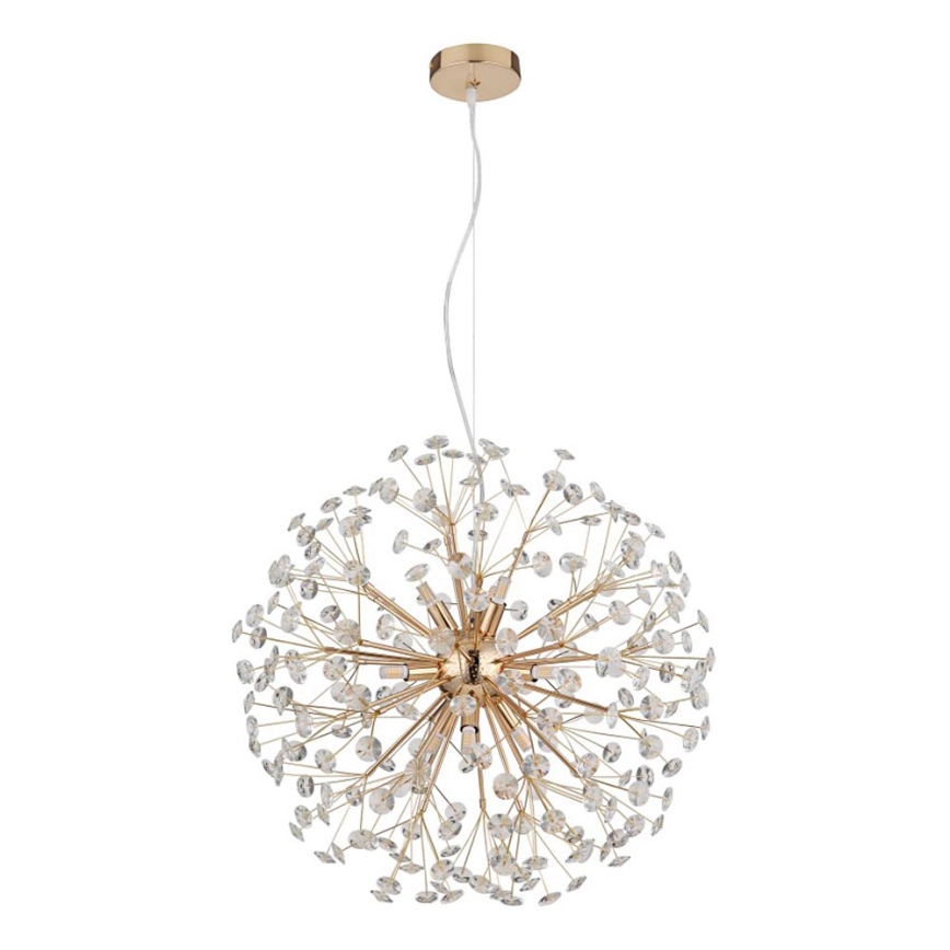 Globo - LED lustra uz troses 9xG9/3,5W/230V Ø 60 cm zeltaina