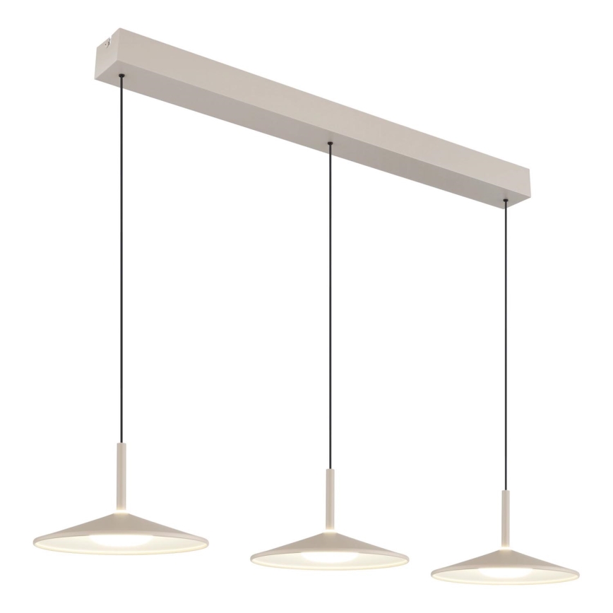 Globo - LED lustra uz troses LED/24W/230V 4000K krēmkrāsa