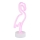 Globo - LED Neona galds rotājums LED/2W/3xAA flamingo
