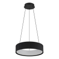 Globo - LED piekaramā lampa uz troses LED/45W/230V 2700/4000/6000K Ø46 cm melna