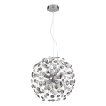 Globo - LED piekaramā lustra uz kabeļa 8xG9/3,5W/230V Ø 40 cm spīdīgs hroms