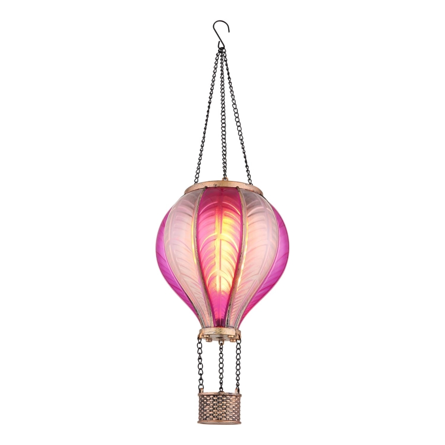Globo - LED Piekarams saules enerģijas rotājums 20xLED/0,5W/3V IP44 lidojošs balons