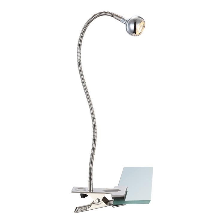 Globo - LED Pielāgojama lampiņa ar stiprinājumu LED/3W/230V matēts hroms