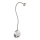Globo - LED Pielāgojama lampiņa LED/3W/230V spīdīgi hromēts