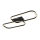 Globo - LED Pieliekama lustra 2xLED/8W/230V