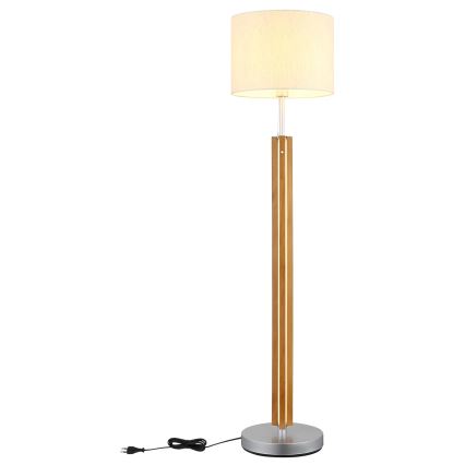 Globo - LED regulējamā grīdas lampa LED/21W/230V + 1xE27/25W
