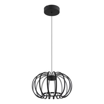 Globo - LED regulējama lustra uz stieples LED/40W/230V 3000K melna