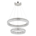 Globo - LED regulējama pakaramā lampa ar vadu LED/60W/230V 2700-6000K caurspīdīga + ar tālvadību