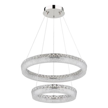 Globo - LED regulējama pakaramā lampa ar vadu LED/60W/230V 2700-6000K caurspīdīga + ar tālvadību