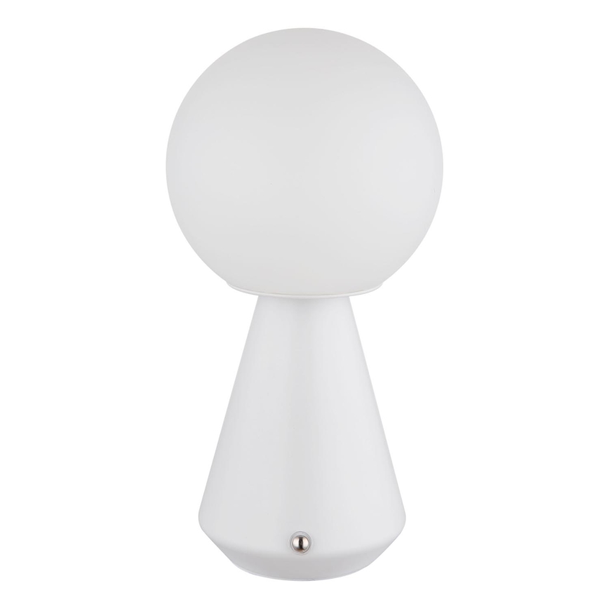 Globo - LED regulējama pieskāriena āra galda lampa LED/1,5W/5V 3000/4500/6500K 1800 mAh IP41 balta