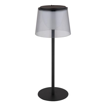 Globo - LED regulējama pieskāriena āra galda lampa LED/1,8W/5V IP44 1800 mAh melna/dūmakaina