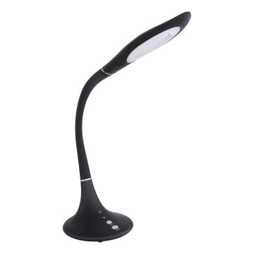 Globo - LED regulējama pieskāriena elastīga galda lampa LED/9W/230V 3000/4500/6500K melna
