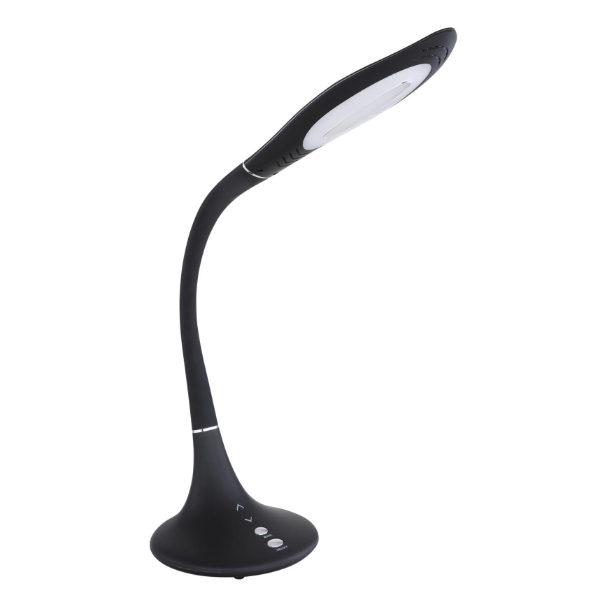 Globo - LED regulējama pieskāriena elastīga galda lampa LED/9W/230V 3000/4500/6500K melna