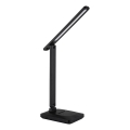 Globo - LED regulējama pieskāriena galda lampa LED/3W/5V 2800/4000/6500K 1800 mAh melna