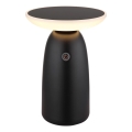 Globo - LED regulējama saules skārienjūtīga lampa LED/10W/3,7V IP54 3600 mAh melna